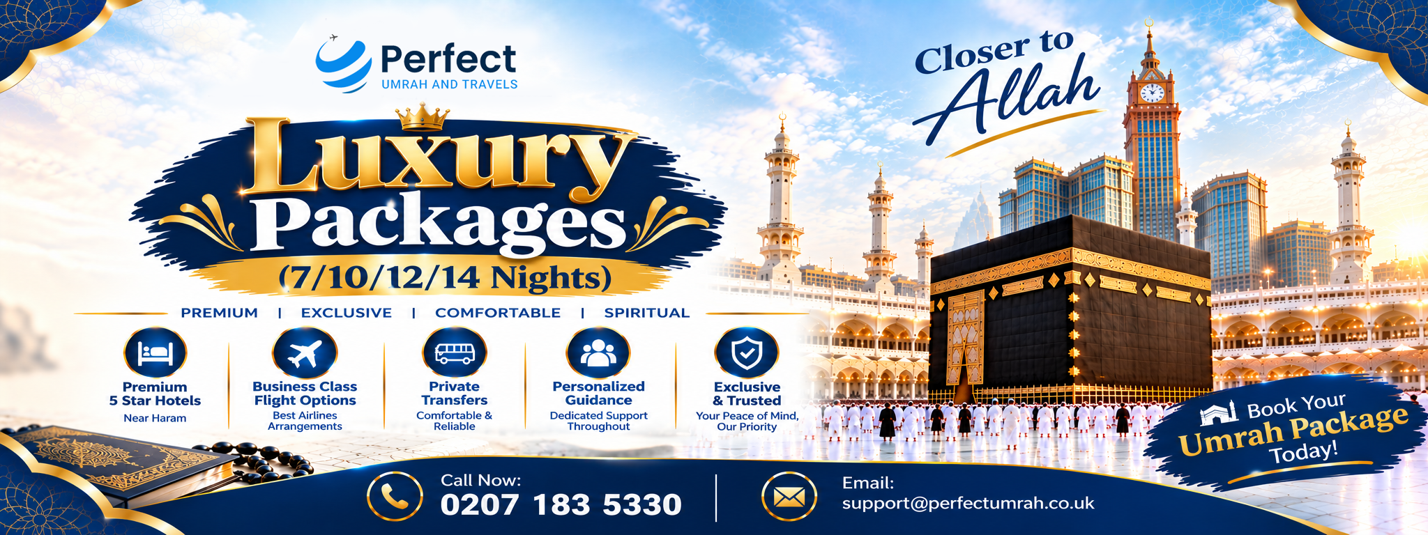 Luxury Umrah Packages